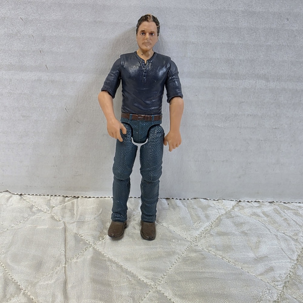 Jurassic World Dino Rivals DINOSAUR TRAINER OWEN GRADY 3.75" Action Figure Only